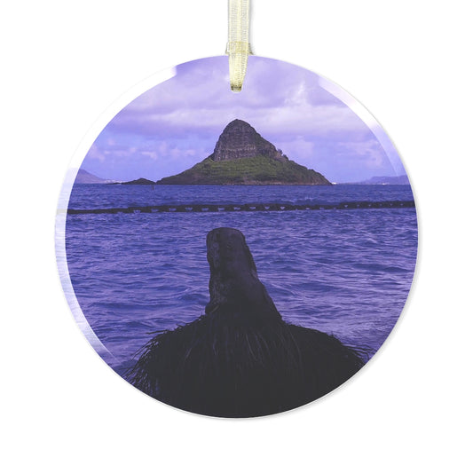 Wade To Chinaman's Hat - Glass Ornament - Fry1Productions