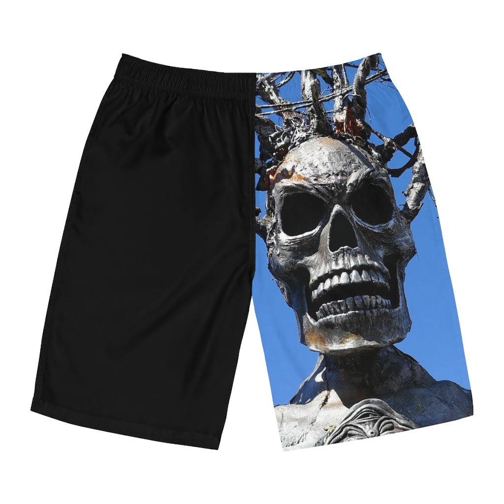 Skull Warriors - Men's Board Shorts - Fry1Productions