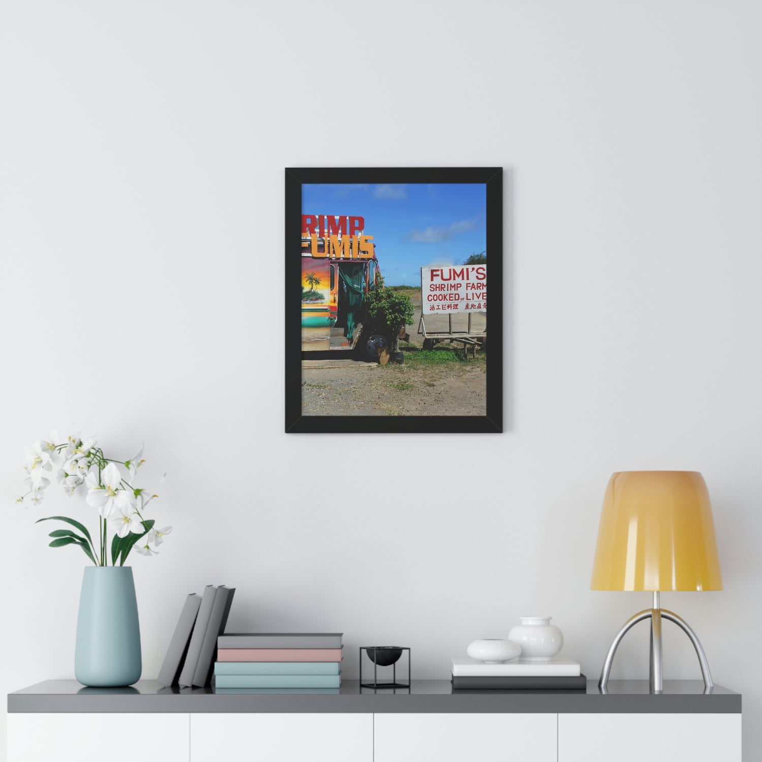 Kaulana Delights - Framed Vertical Poster - Fry1Productions