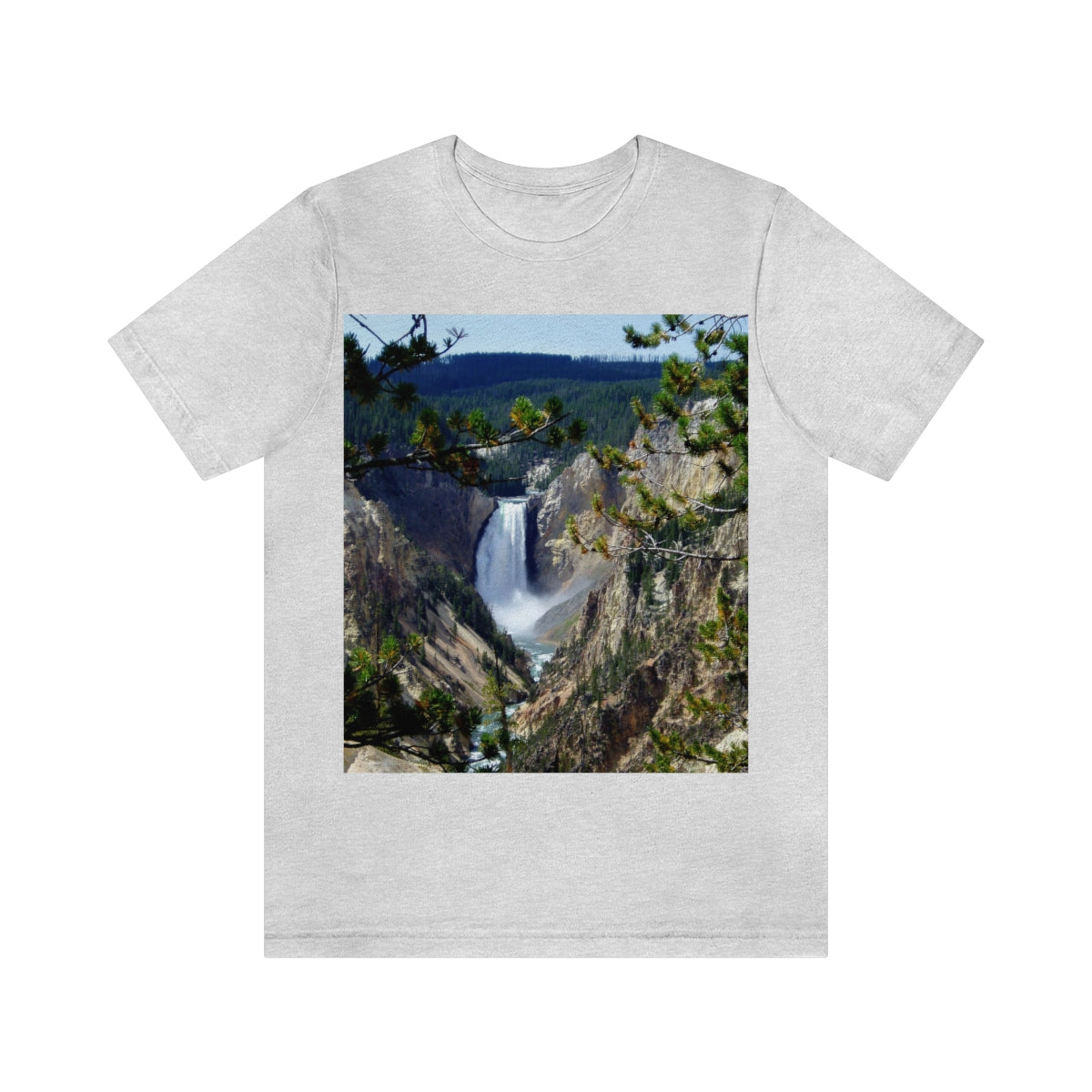 Yellowstone's Splendor - Unisex Jersey Short Sleeve T-Shirt - Fry1Productions