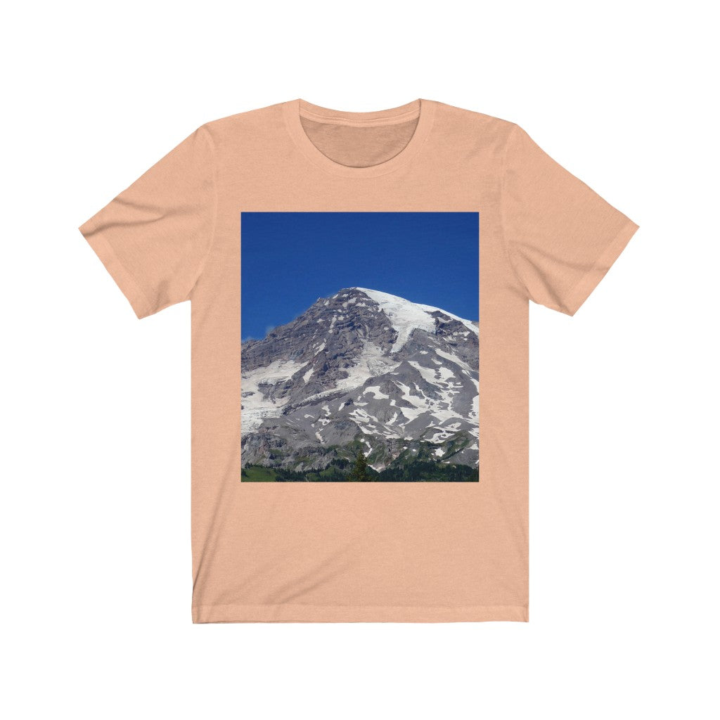 "Majestic Mt. Rainier" - Unisex Jersey Short Sleeve T-Shirt - Fry1Productions