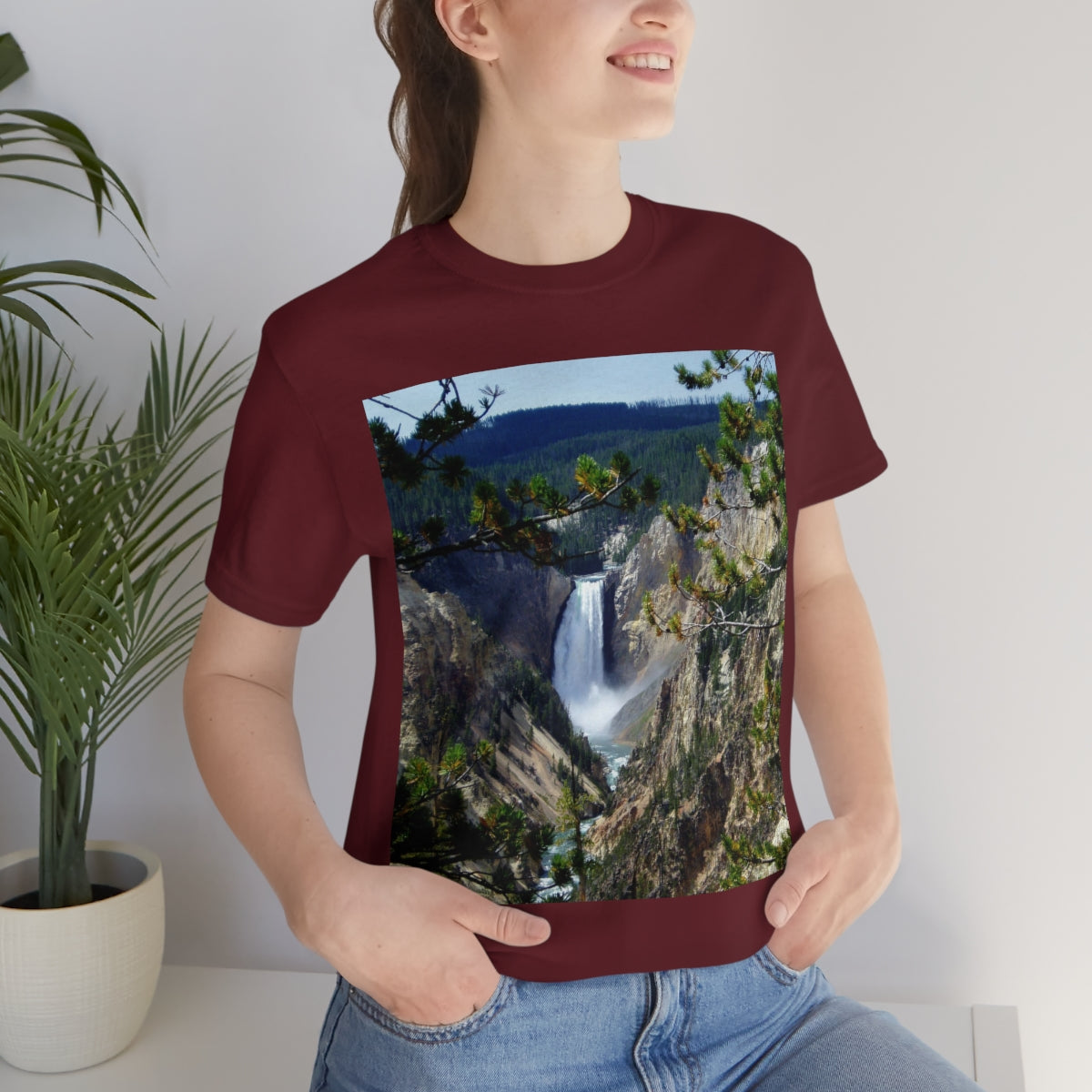 Yellowstone's Splendor - Unisex Jersey Short Sleeve T-Shirt - Fry1Productions