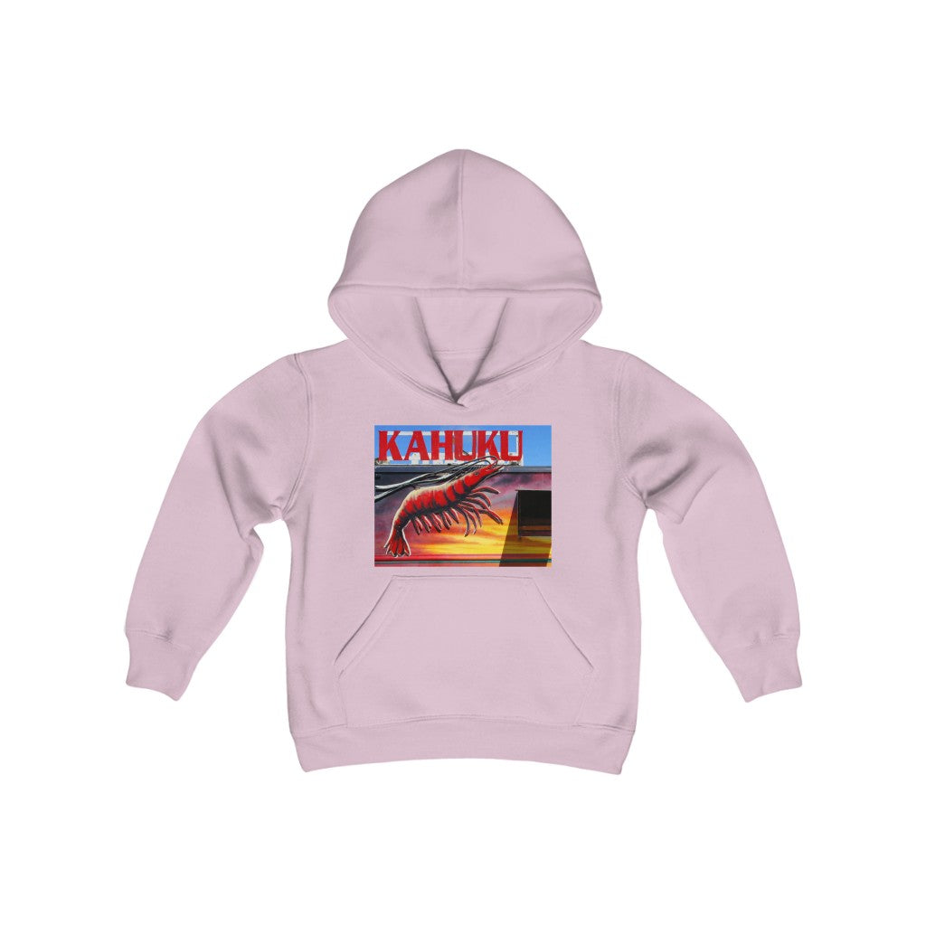 "Kahuku Kai" - Youth Heavy Blend Hooded Sweatshirt - Fry1Productions