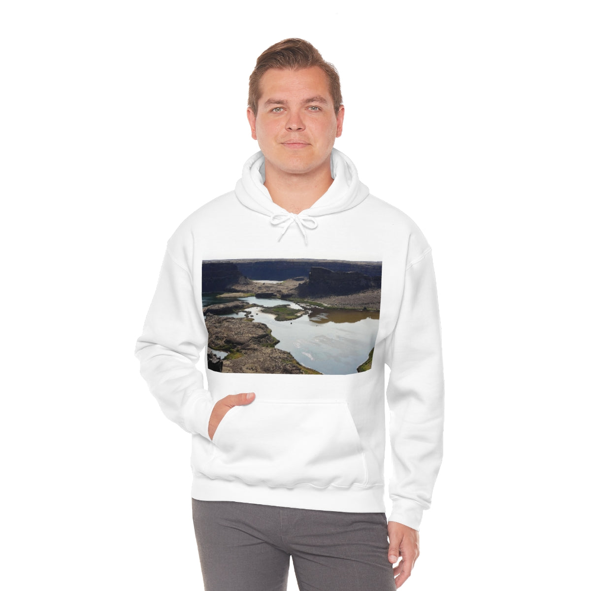 Reminisce of Ancient Thunder - Unisex Heavy Blend Hooded Sweatshirt - Fry1Productions