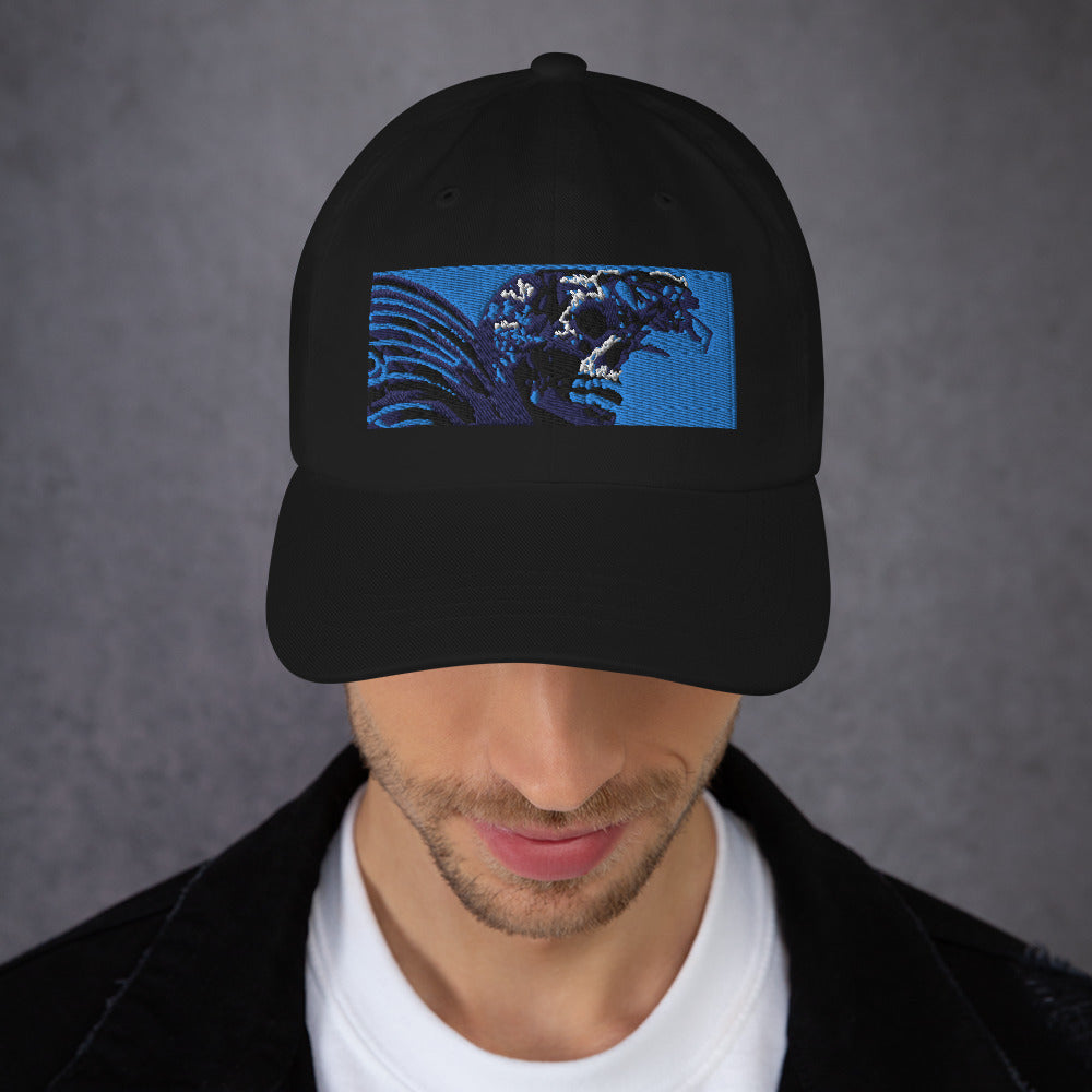 Skull Warrior (Color) - Classic Dad Hat - Fry1Productions