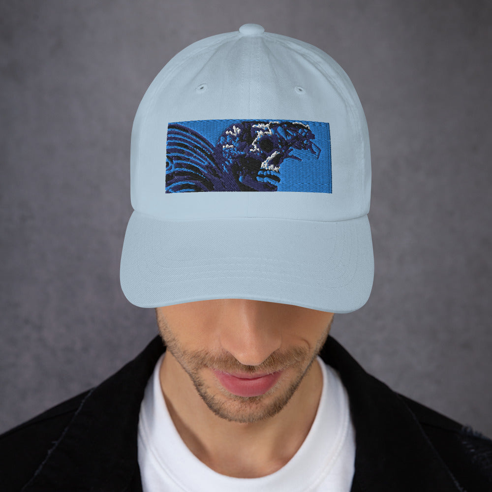 Skull Warrior (Color) - Classic Dad Hat - Fry1Productions