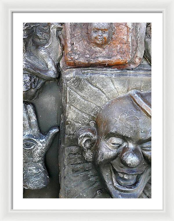 Cosmic Laughter - Framed Print - Fry1Productions