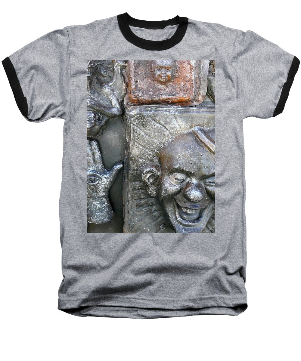 Cosmic Laughter - Baseball T-Shirt - Fry1Productions