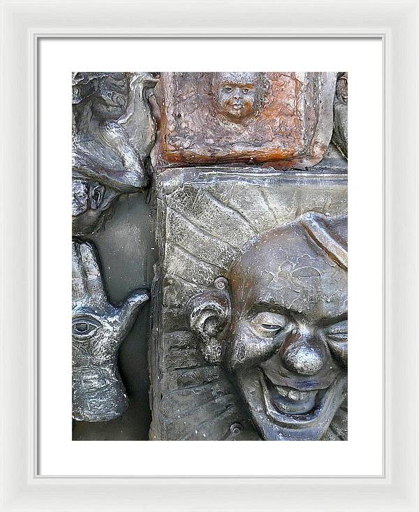 Cosmic Laughter - Framed Print - Fry1Productions