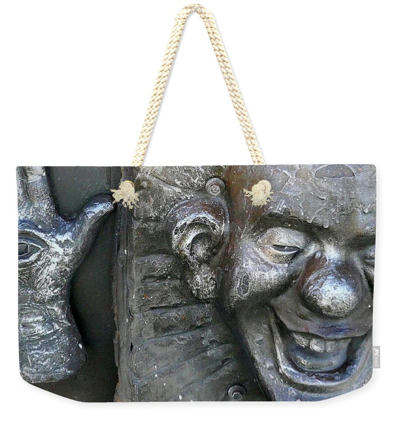 "Cosmic Laughter" - Weekender Tote Bag - Fry1Productions