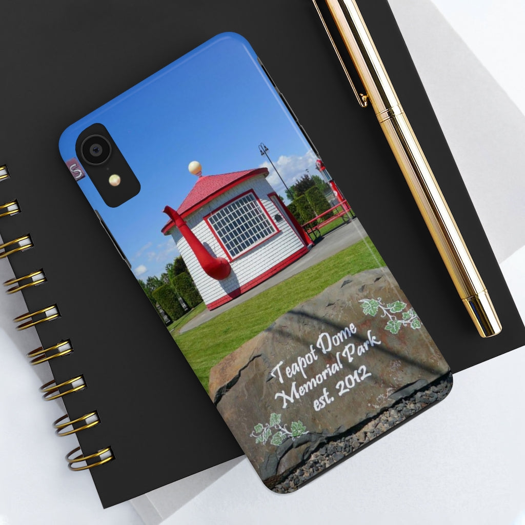 "Teapot Dome Memorial Park" - iPhone Tough Case - Fry1Productions