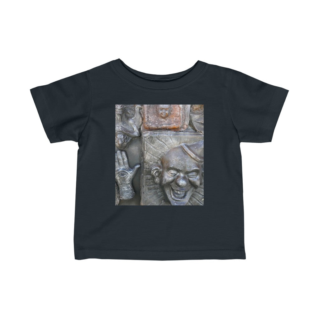 Cosmic Laughter - Infant Fine Jersey Tee - Fry1Productions
