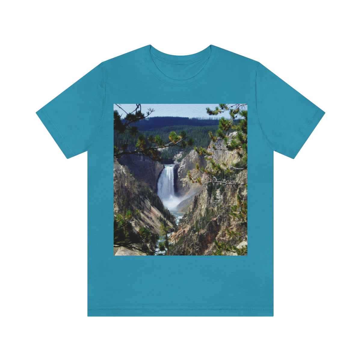 Yellowstone's Splendor - Unisex Jersey Short Sleeve T-Shirt - Fry1Productions