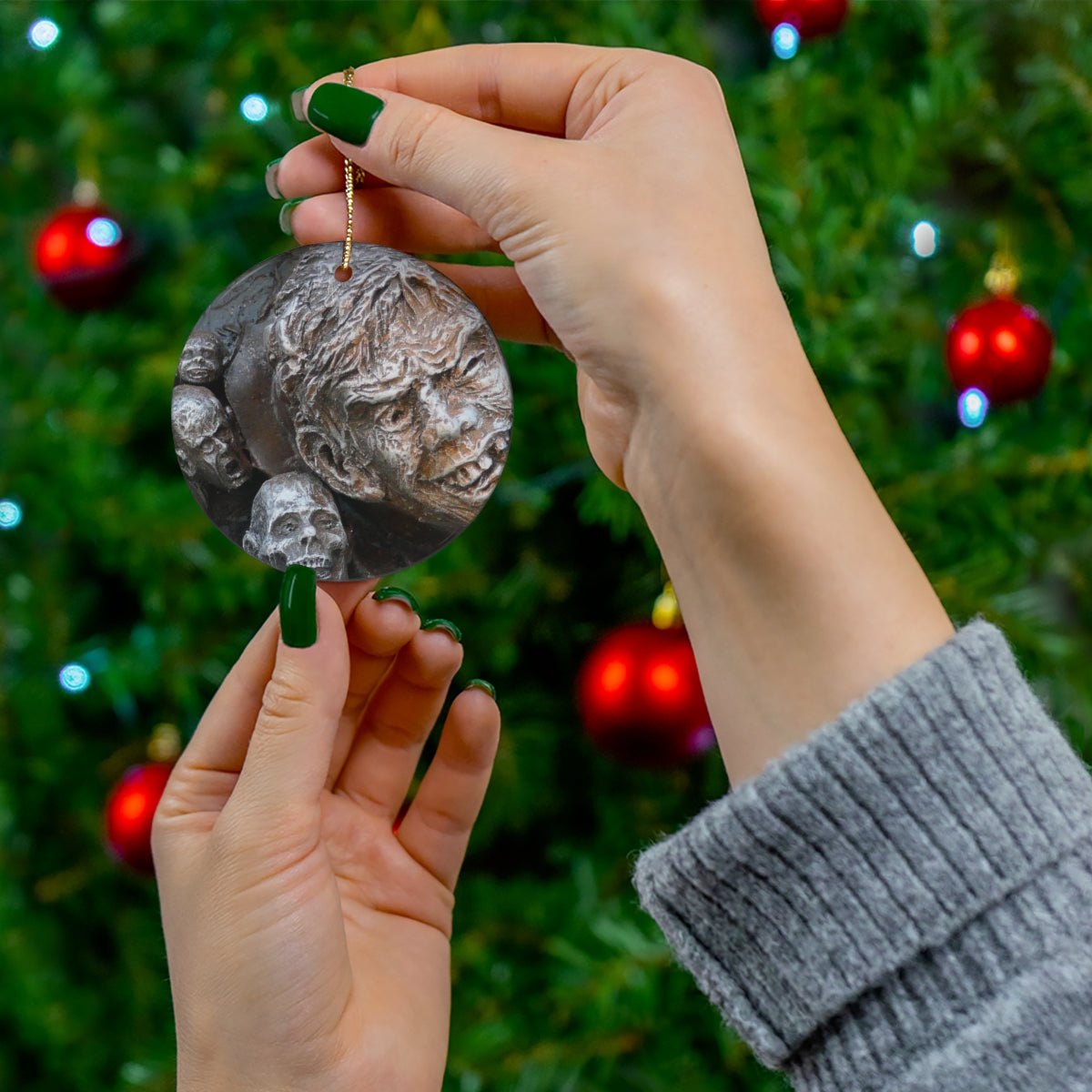 Waiting for the King - Ceramic Ornaments - Fry1Productions