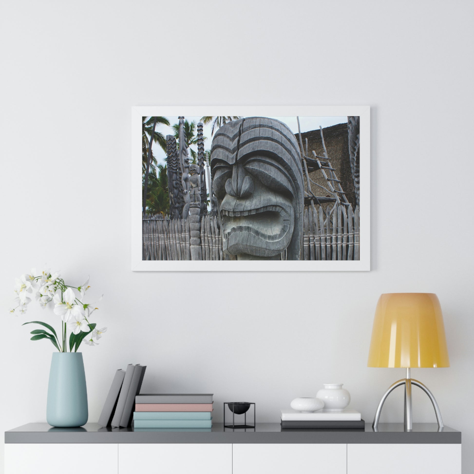 Fierce Guardian - Framed Horizontal Poster - Fry1Productions