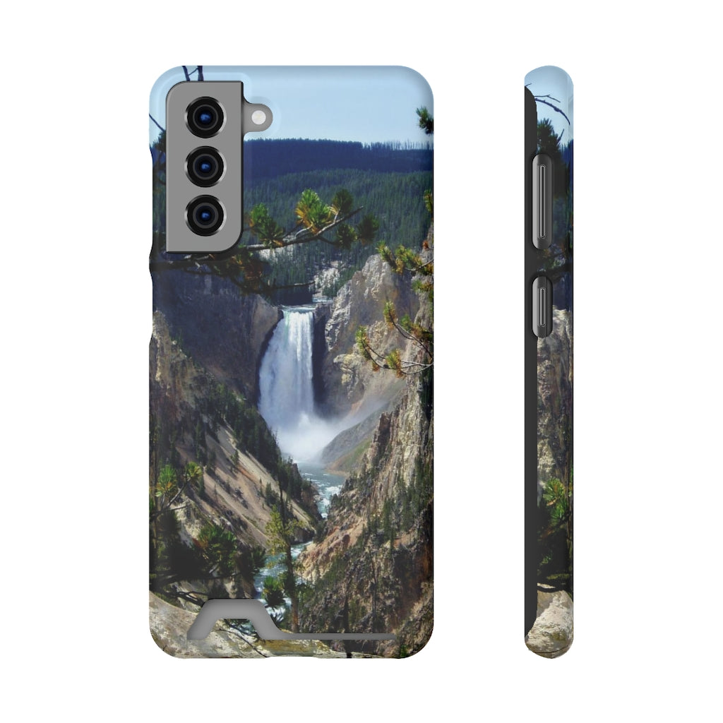 “Yellowstone's Splendor” - Galaxy S22 S21 & iPhone 13 Case With Card Holder - Fry1Productions