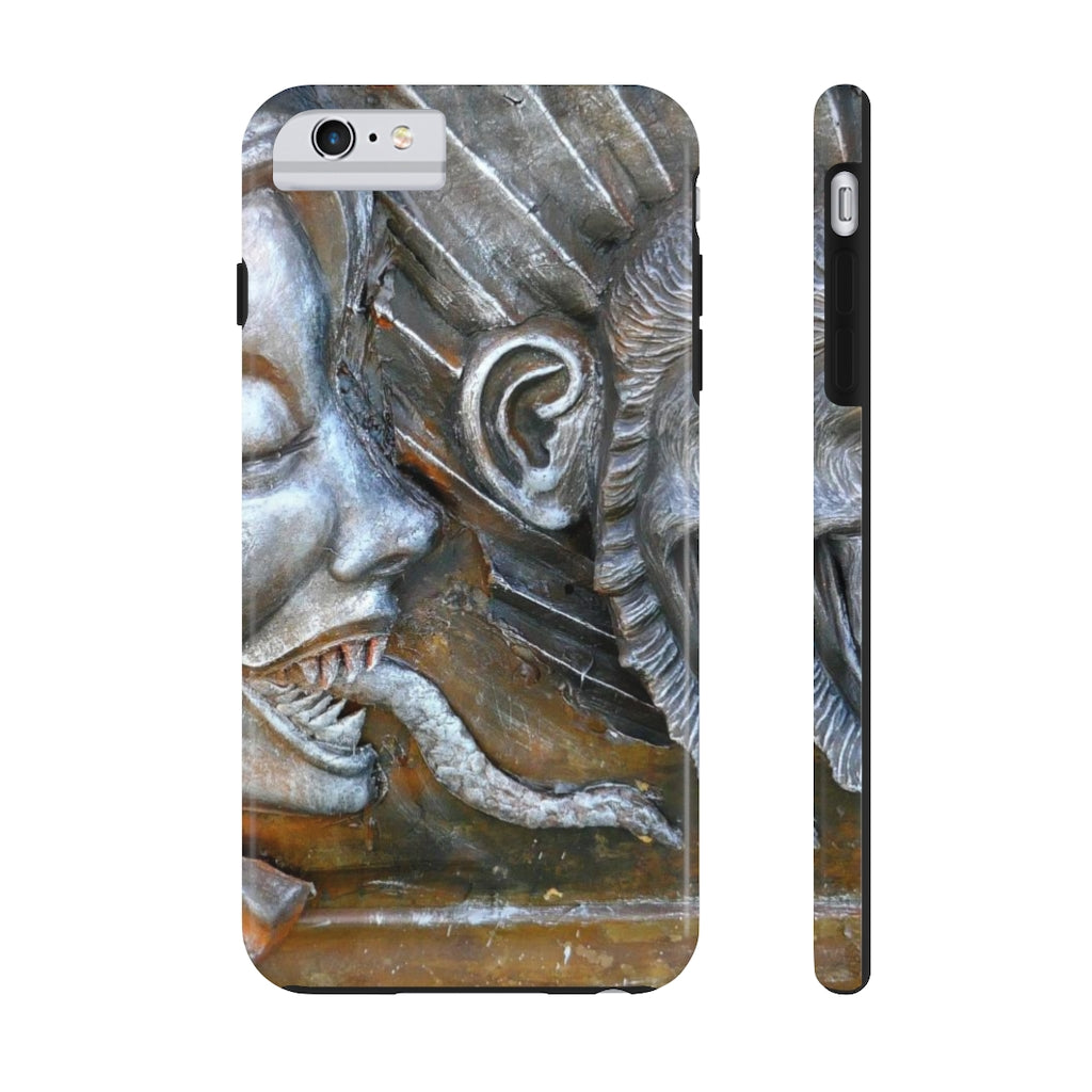 "Snakily Speaking" - iPhone Tough Case - Fry1Productions