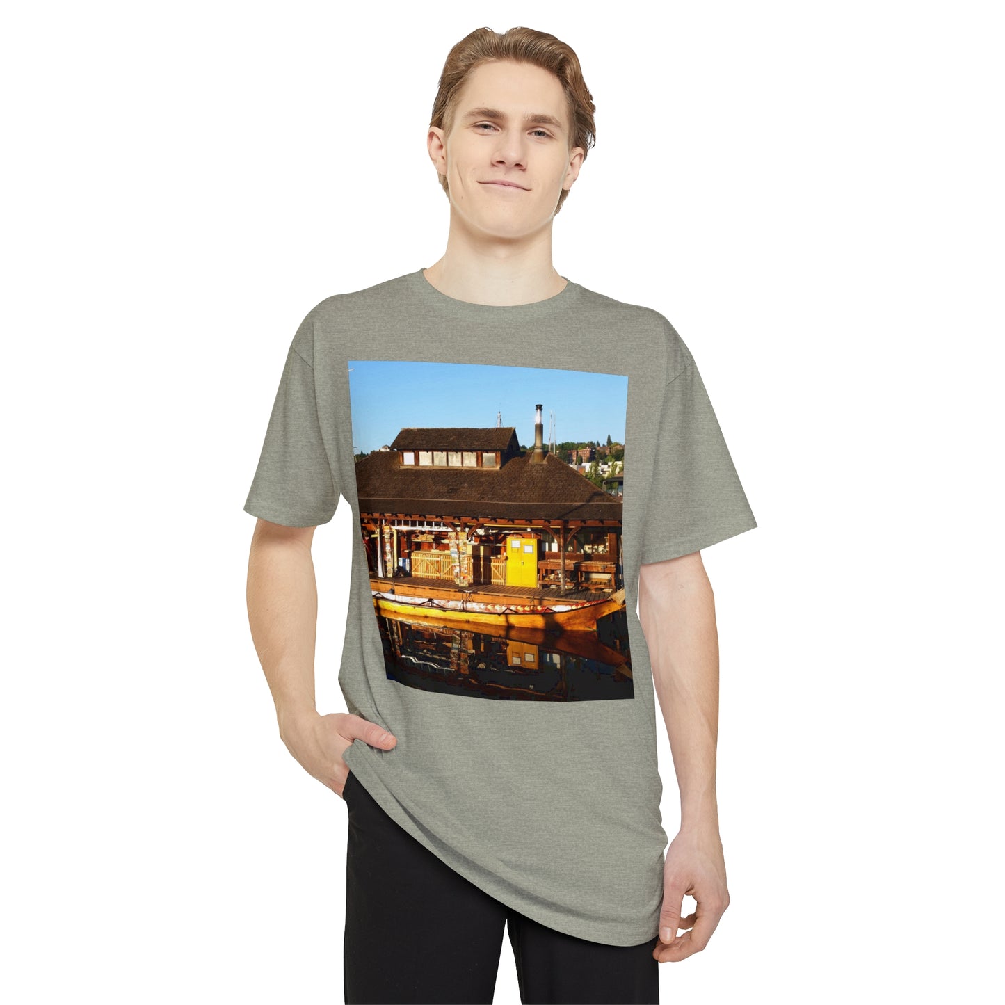 Q'il'bid Awe - Unisex Long Body Urban T-Shirt - Fry1Productions