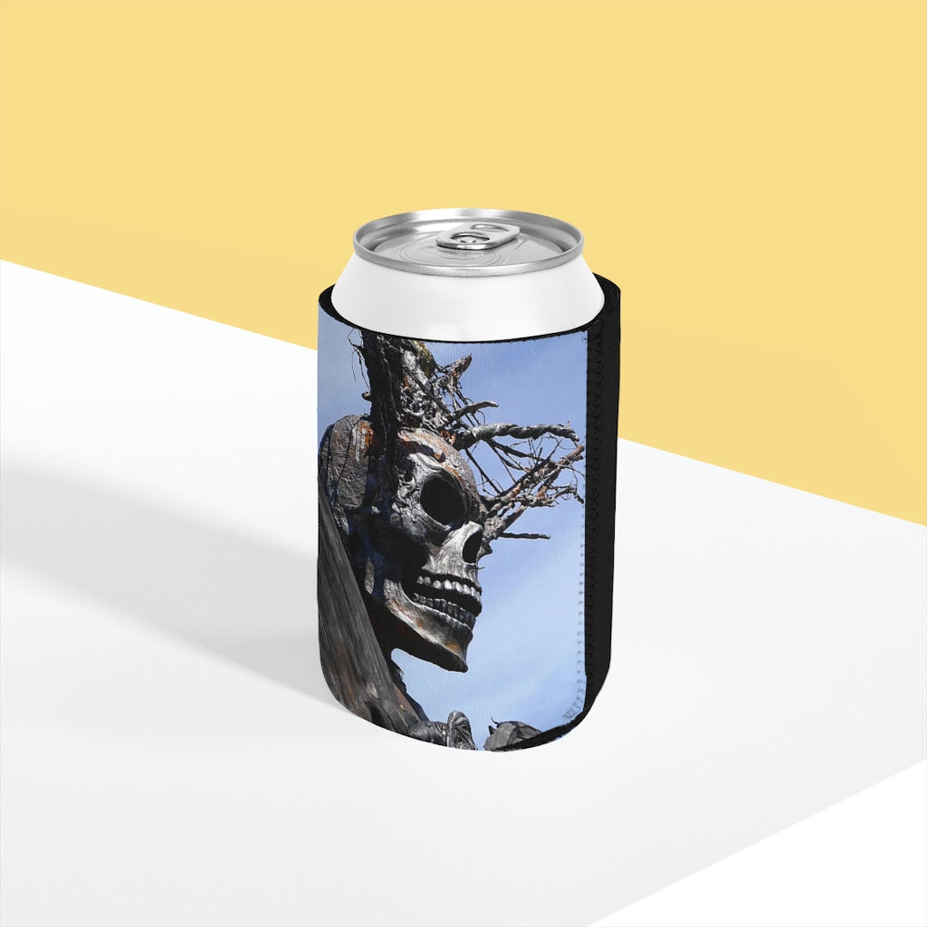 Skull Warrior - Can Cooler Neoprene Sleeve 12oz - Fry1Productions