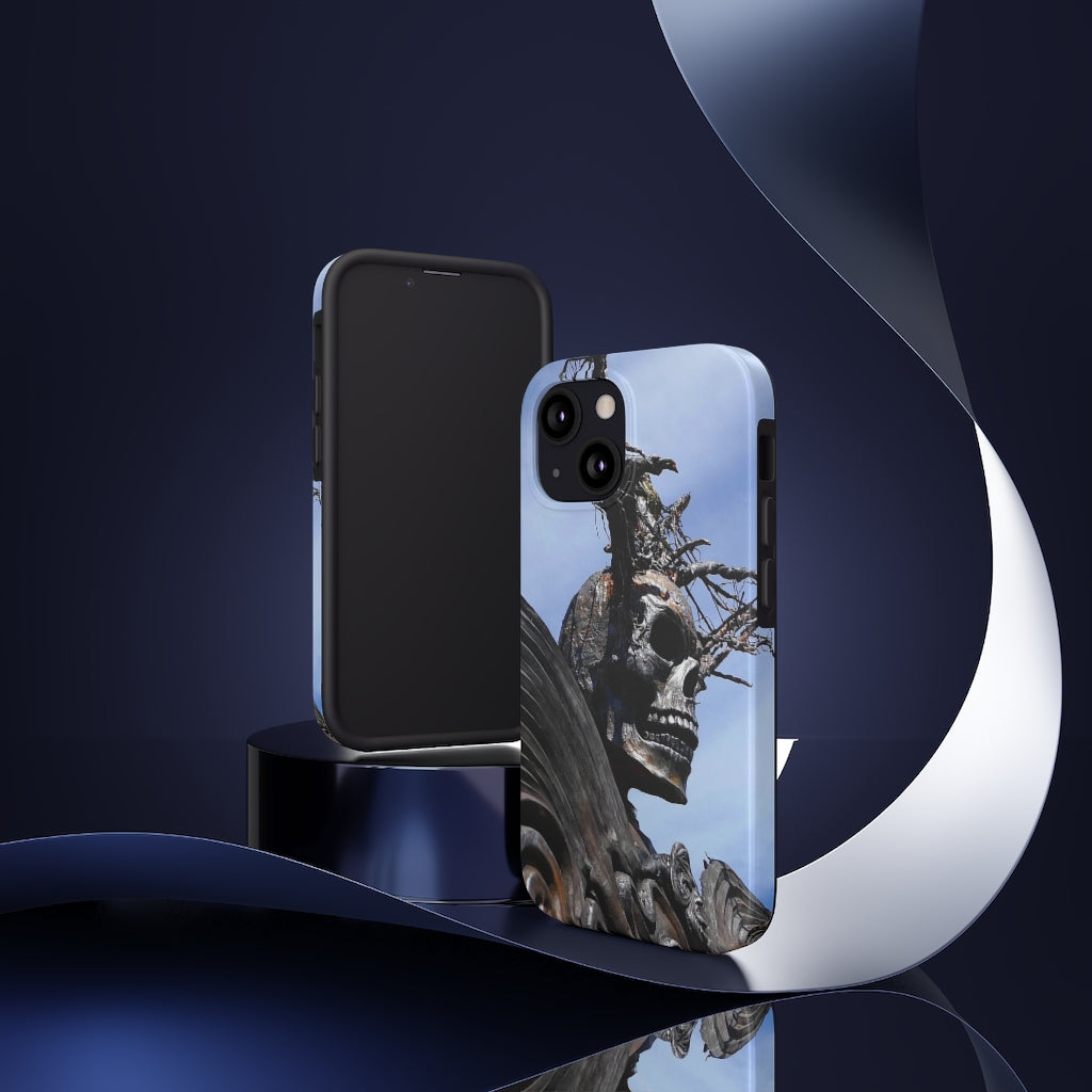 "Skull Warrior" - iPhone Tough Case - Fry1Productions