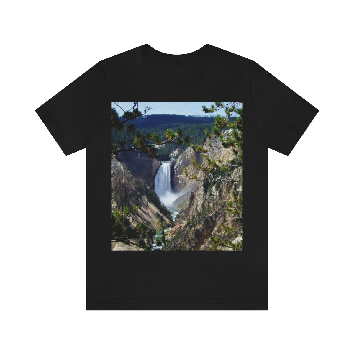 Yellowstone's Splendor - Unisex Jersey Short Sleeve T-Shirt - Fry1Productions