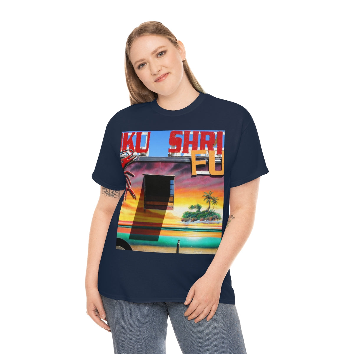 Island Love - Unisex Heavy Cotton Tee - Fry1Productions