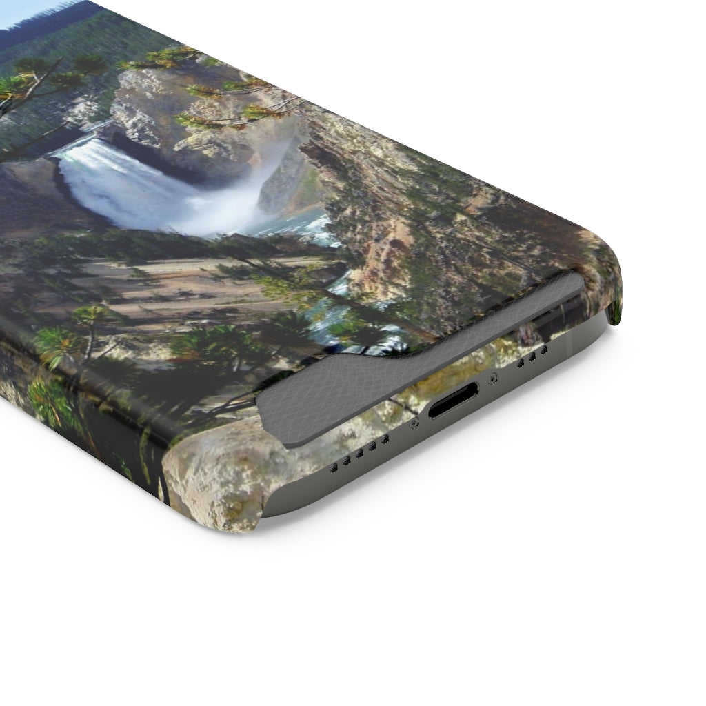 “Yellowstone's Splendor” - Galaxy S22 S21 & iPhone 13 Case With Card Holder - Fry1Productions