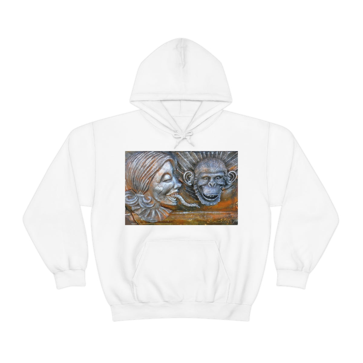 Snakily Speaking - Unisex Heavy Blend Hooded Sweatshirt - Fry1Productions