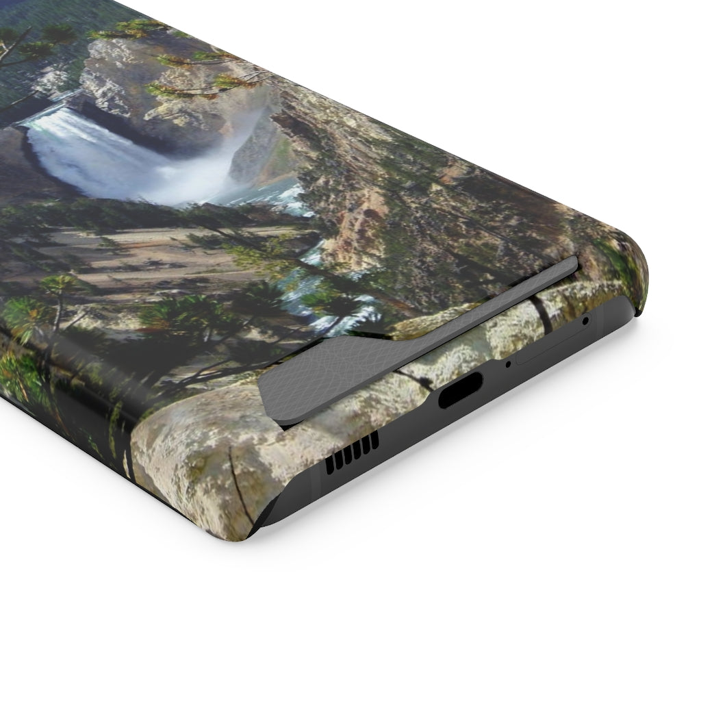 “Yellowstone's Splendor” - Galaxy S22 S21 & iPhone 13 Case With Card Holder - Fry1Productions