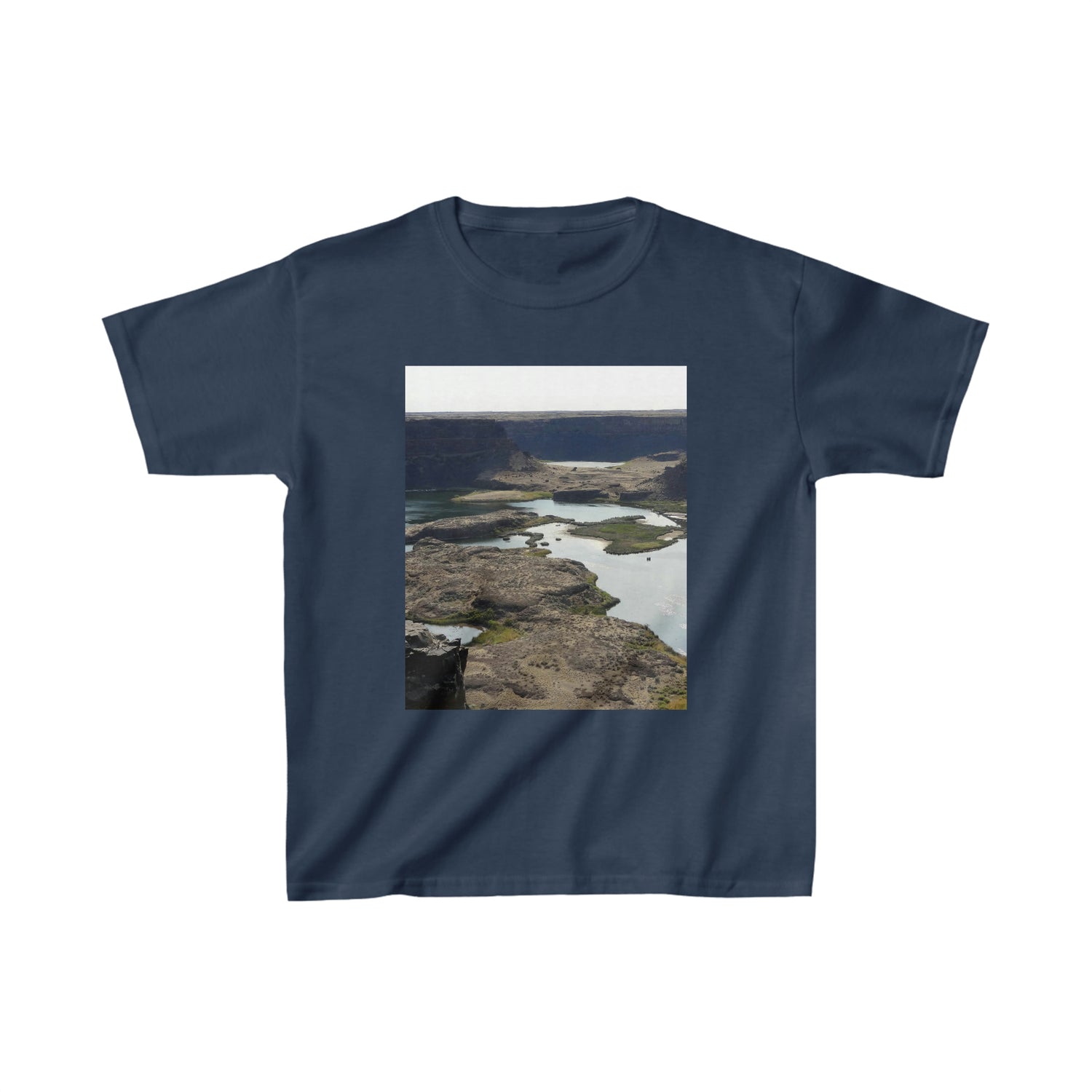 Reminisce of Ancient Thunder - Kids Cotton Tee - Fry1Productions