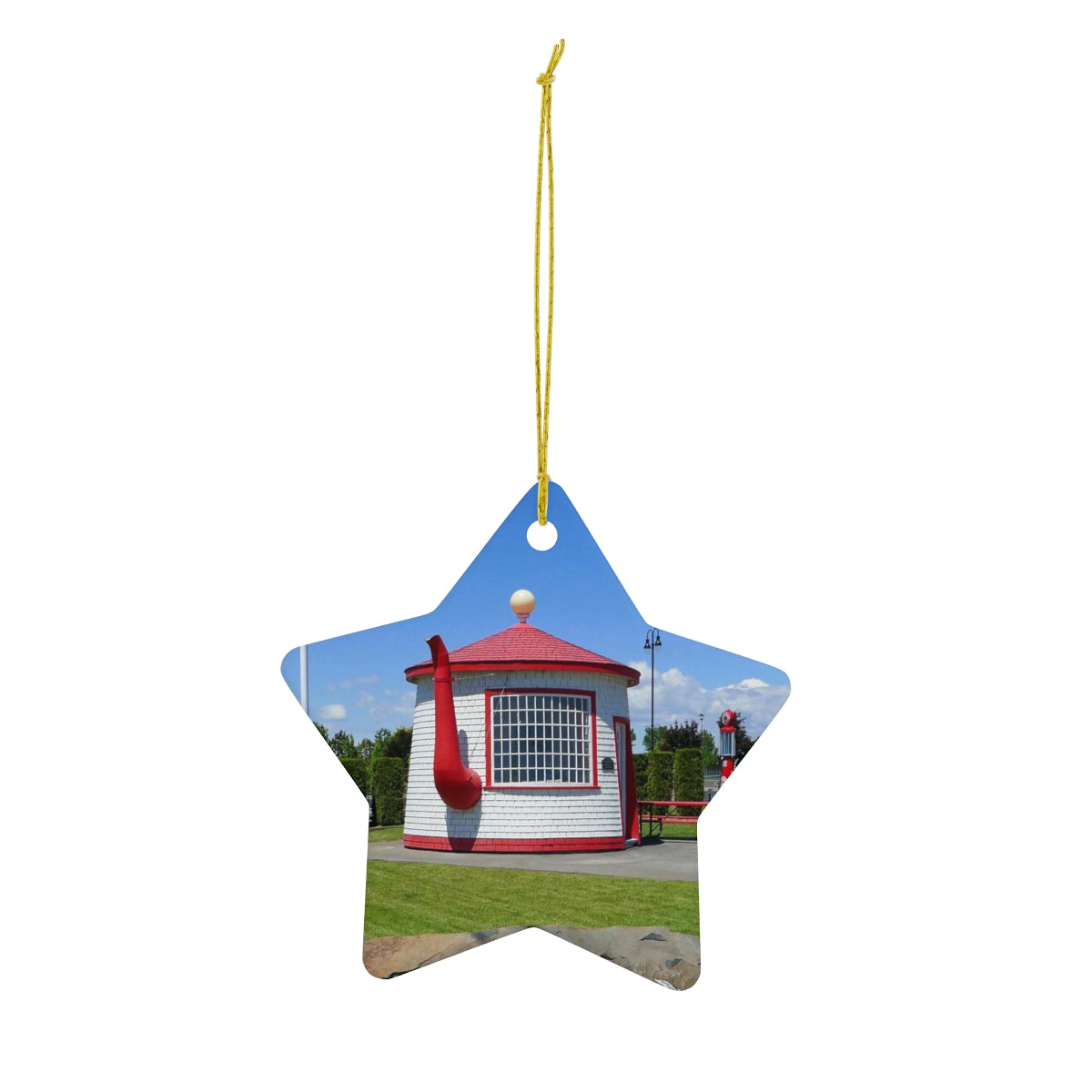 Teapot Dome Memorial Park - Ceramic Ornaments - Fry1Productions