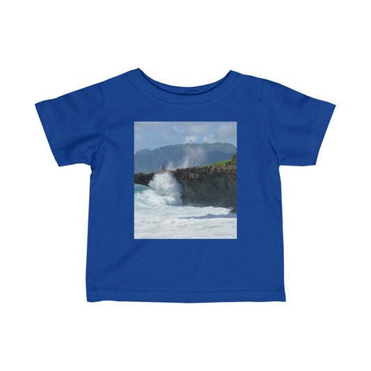 Rockin Surfer's Rope - Infant Fine Jersey Tee - Fry1Productions
