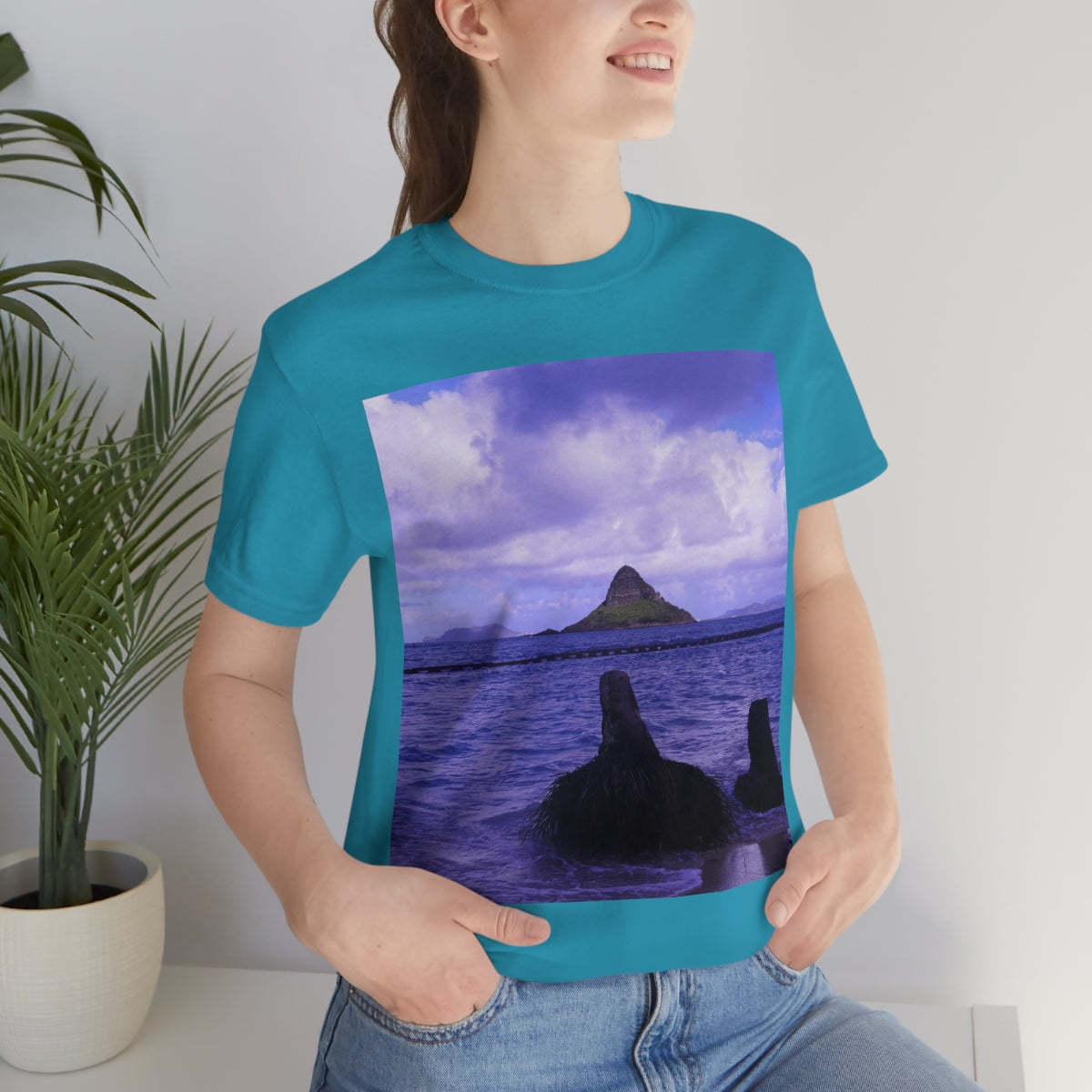 Wade To Chinaman's Hat - Unisex Jersey Short Sleeve T-Shirt - Fry1Productions