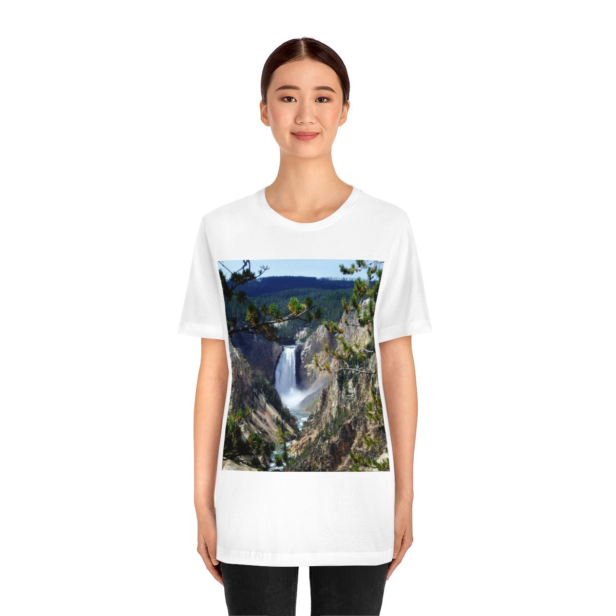 Yellowstone's Splendor - Unisex Jersey Short Sleeve T-Shirt - Fry1Productions