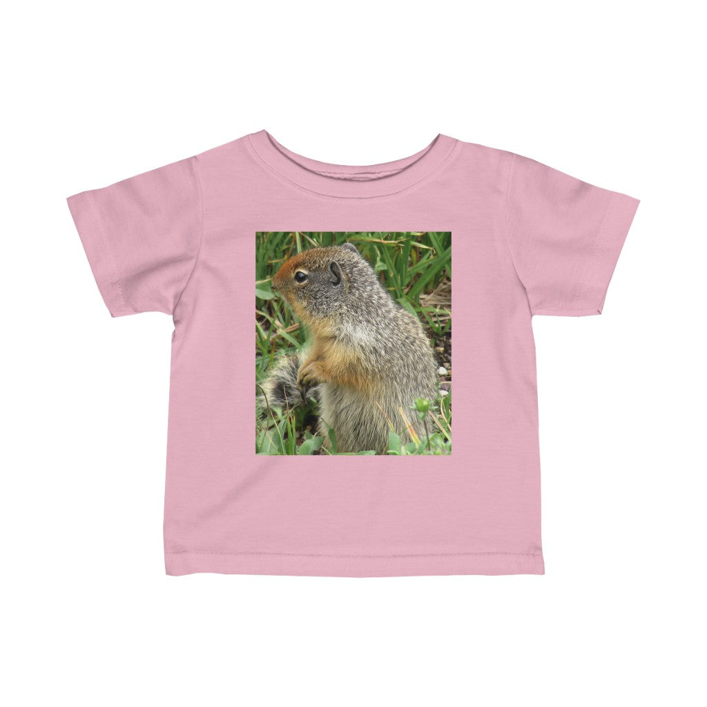 Inquisitive Stare - Infant Fine Jersey Tee - Fry1Productions