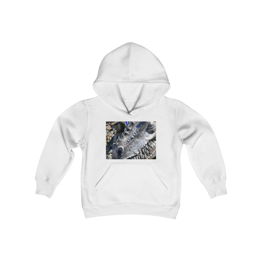 "Delectable Vision" - Youth Heavy Blend Hooded Sweatshirt - Fry1Productions