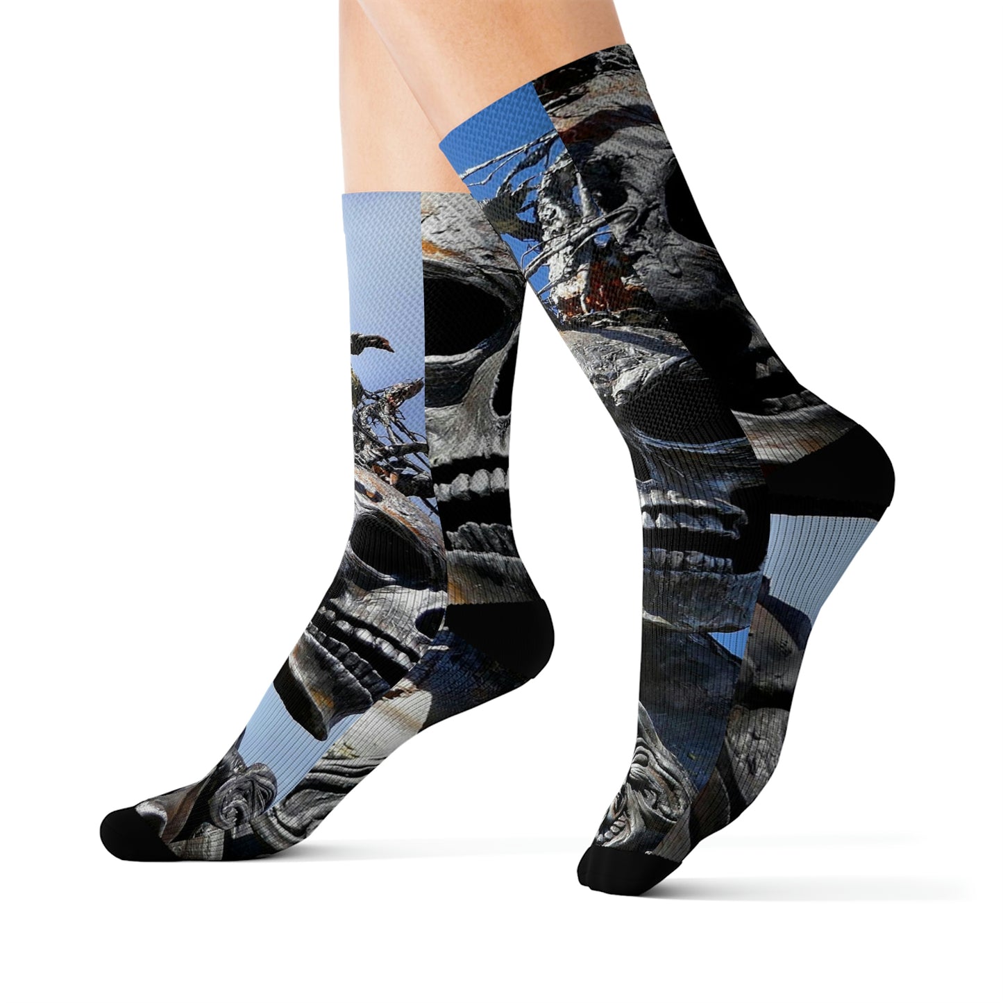 Skull Warriors - All-Over Print Socks - Fry1Productions