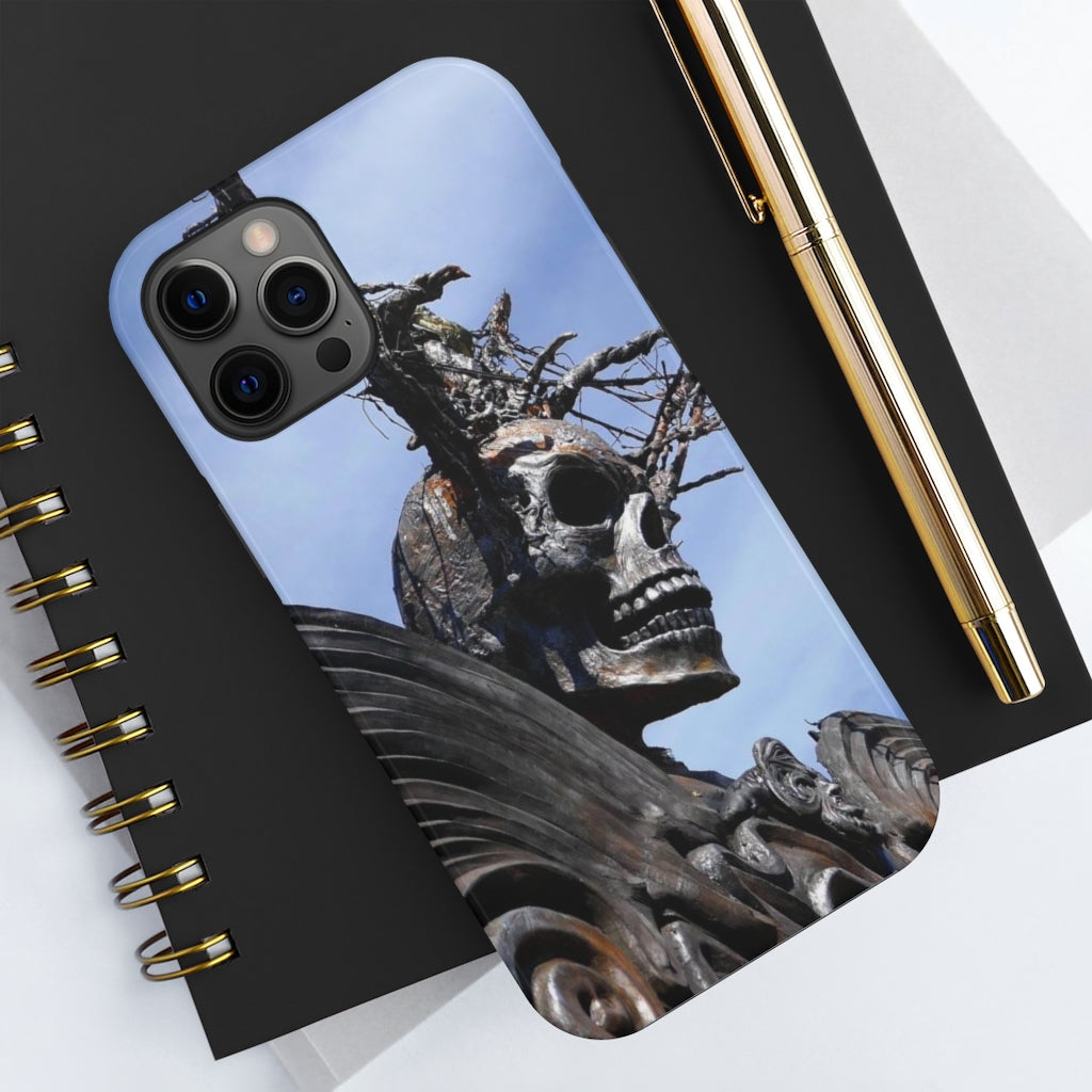 "Skull Warrior" - iPhone Tough Case - Fry1Productions