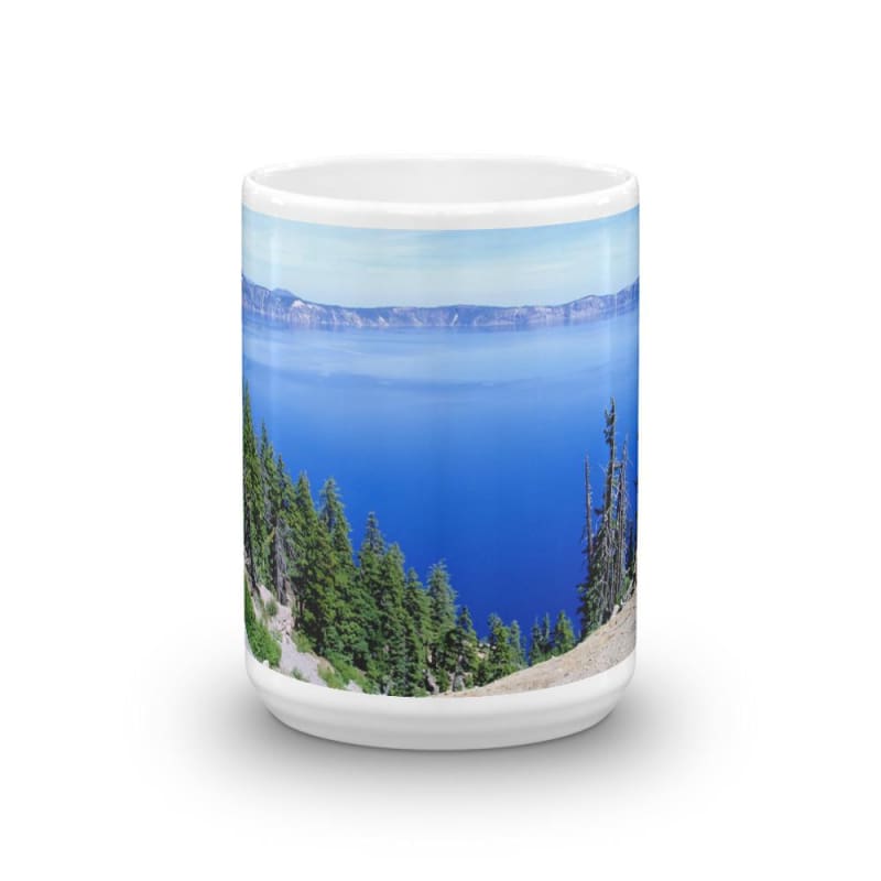 Deep Blue - 11 oz and 15 oz Ceramic Coffee Mugs - Fry1Productions