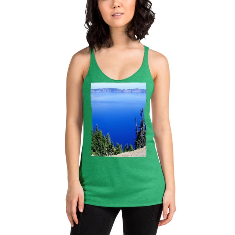 Deep Blue - Women's Racerback Tank Top - Fry1Productions