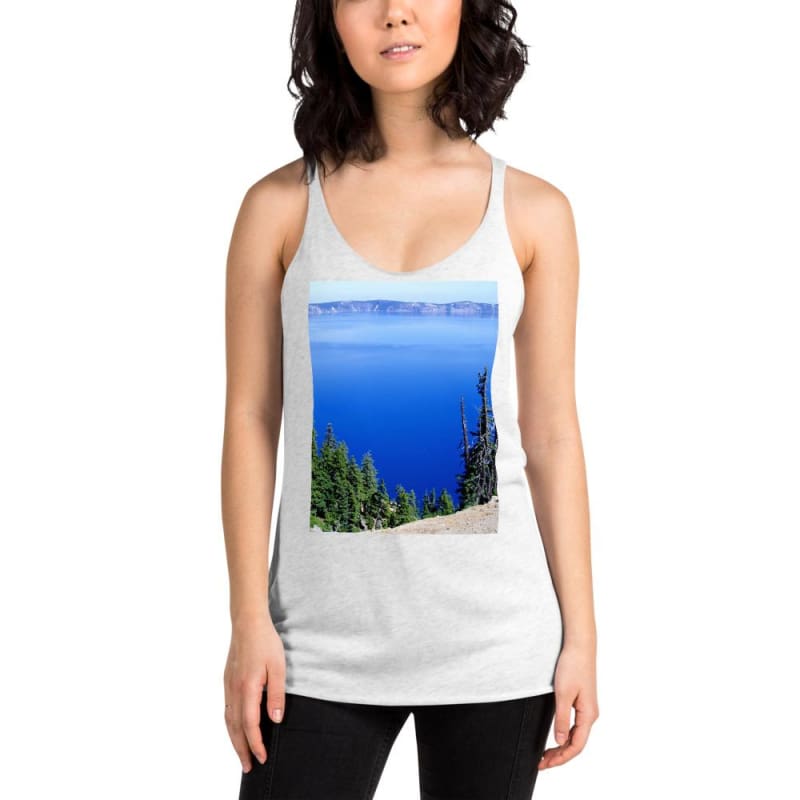 Deep Blue - Women's Racerback Tank Top - Fry1Productions