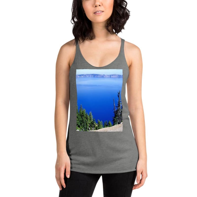 Deep Blue - Women's Racerback Tank Top - Fry1Productions