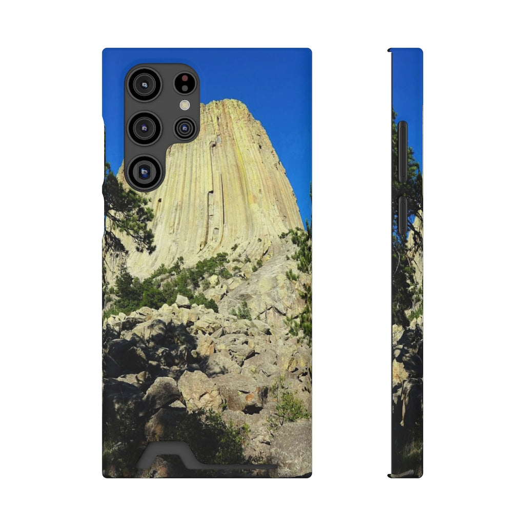 "Reaching Heaven" - Galaxy S22 S21 & iPhone 13 Case With Card Holder - Fry1Productions