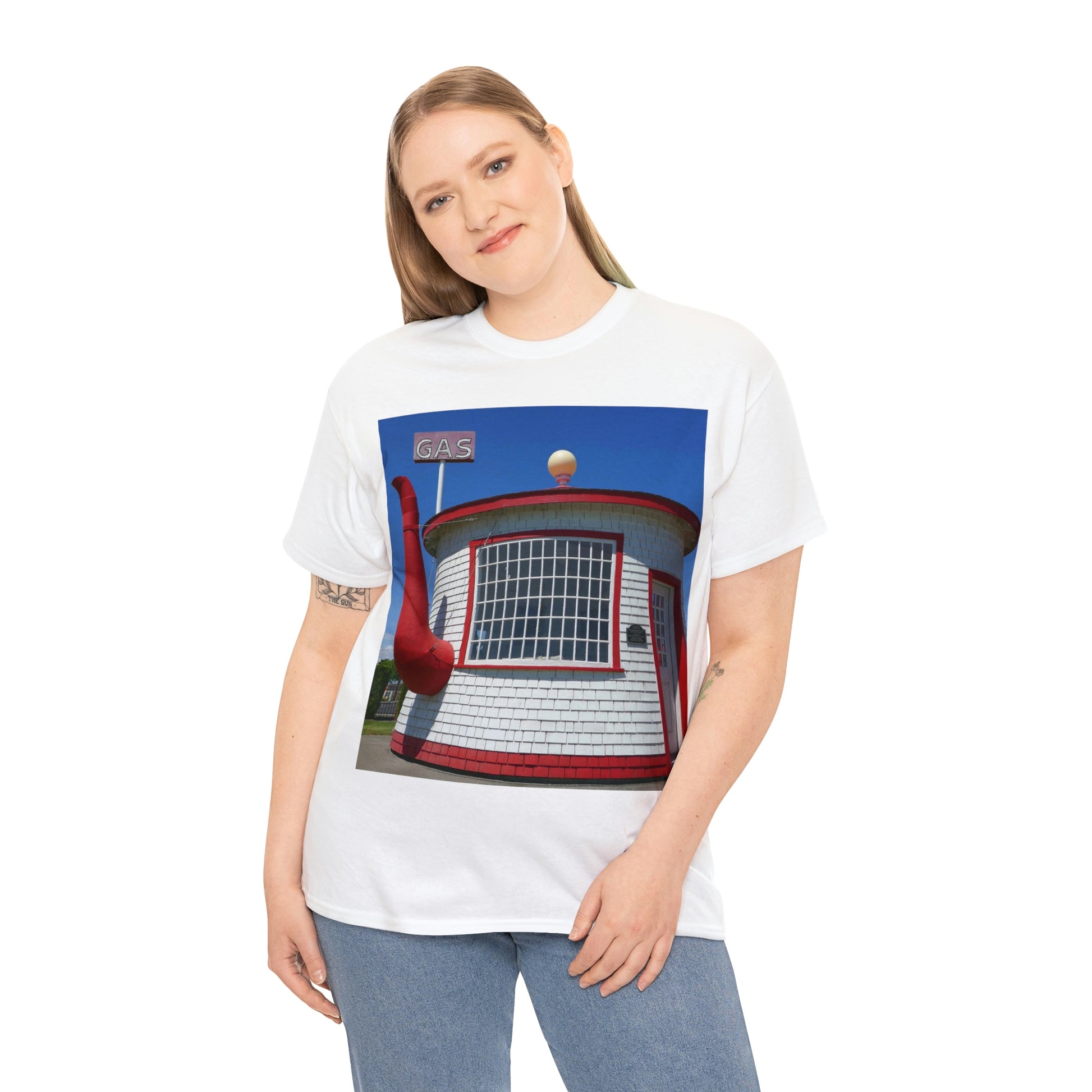 Historic Attraction Teapot Dome - Unisex Heavy Cotton Tee - Fry1Productions