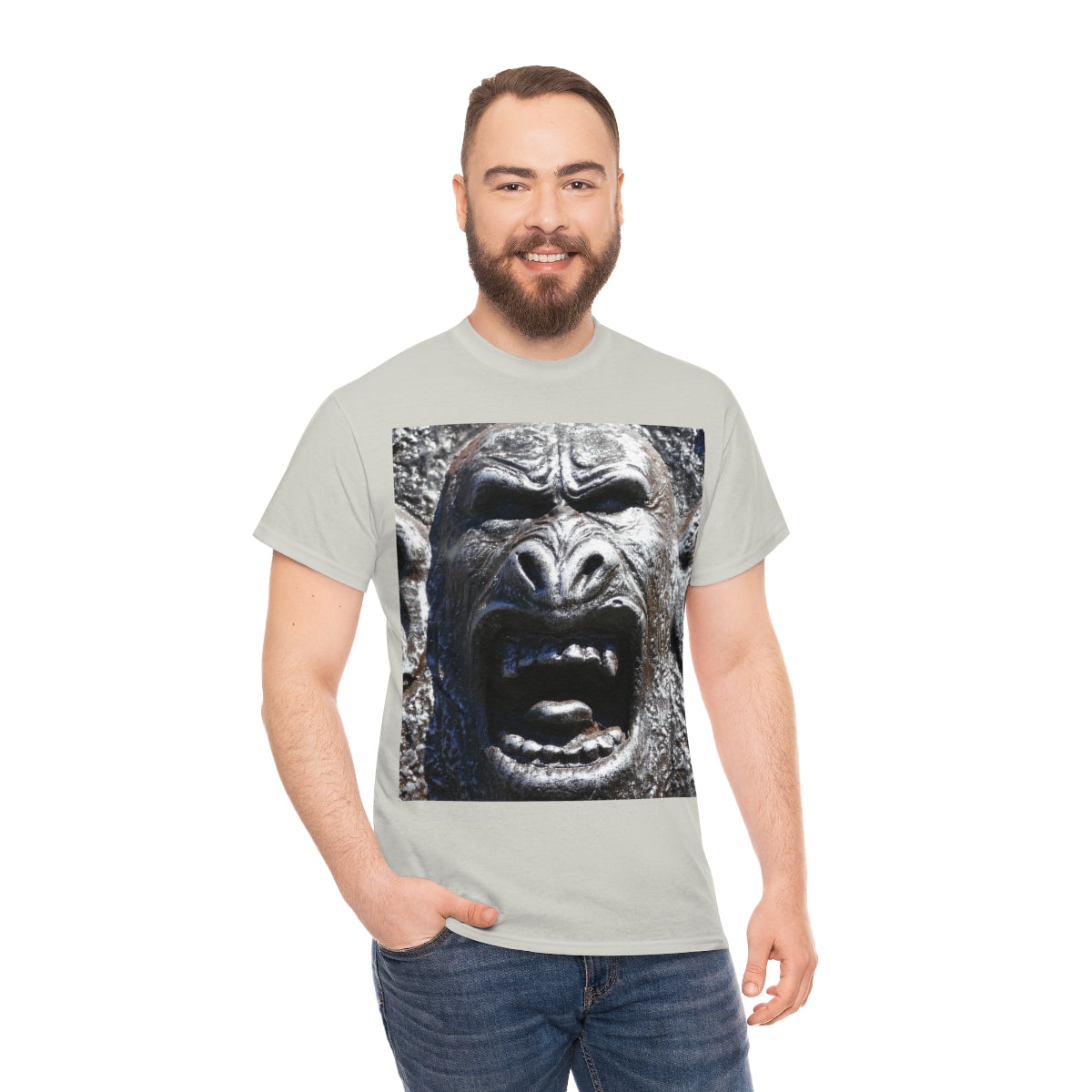 Frenzy Scream - Unisex Heavy Cotton Tee - Fry1Productions