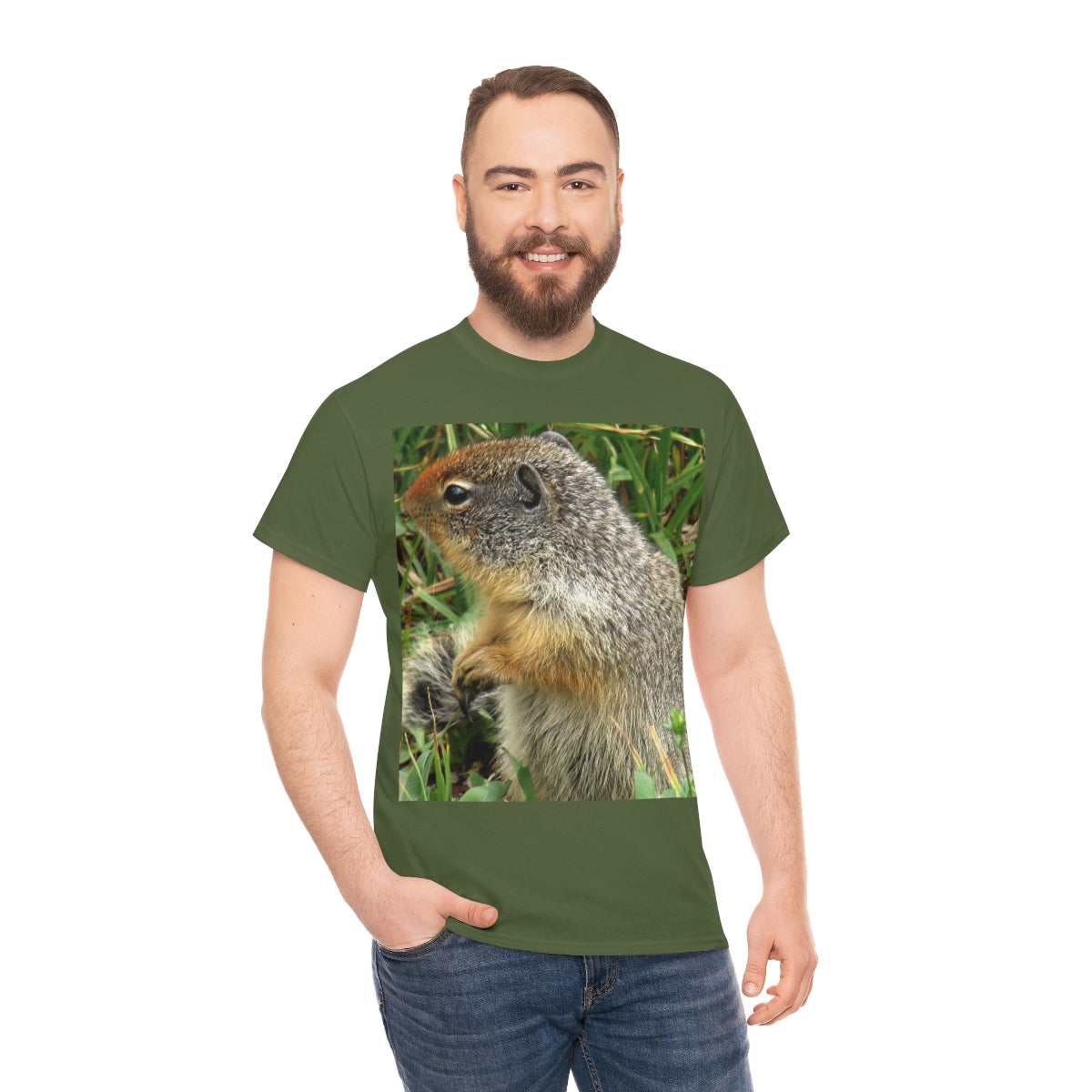 Inquisitive Stare - Unisex Heavy Cotton Tee - Fry1Productions