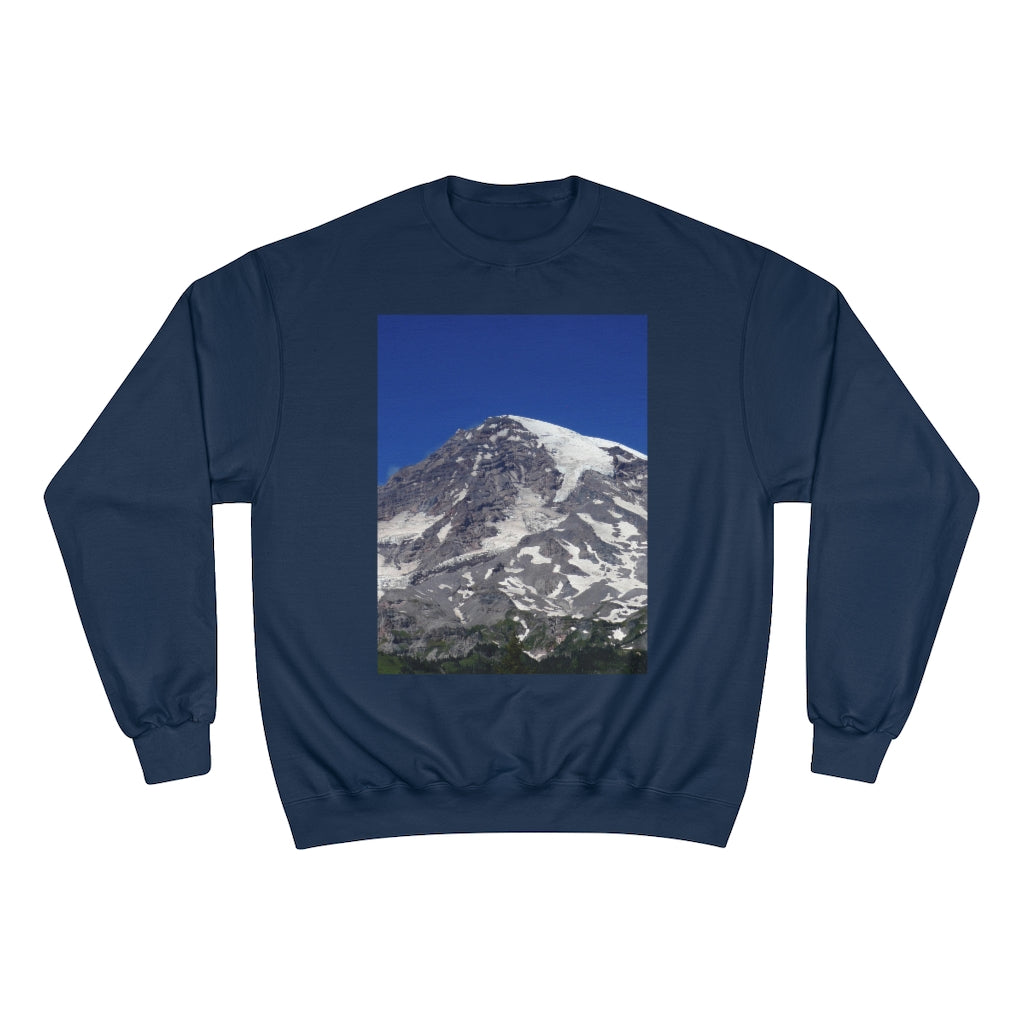 Majestic Mt. Rainier - Champion Sweatshirt - Fry1Productions