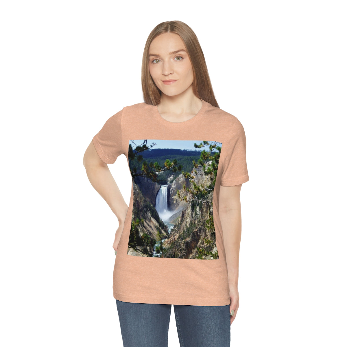 Yellowstone's Splendor - Unisex Jersey Short Sleeve T-Shirt - Fry1Productions