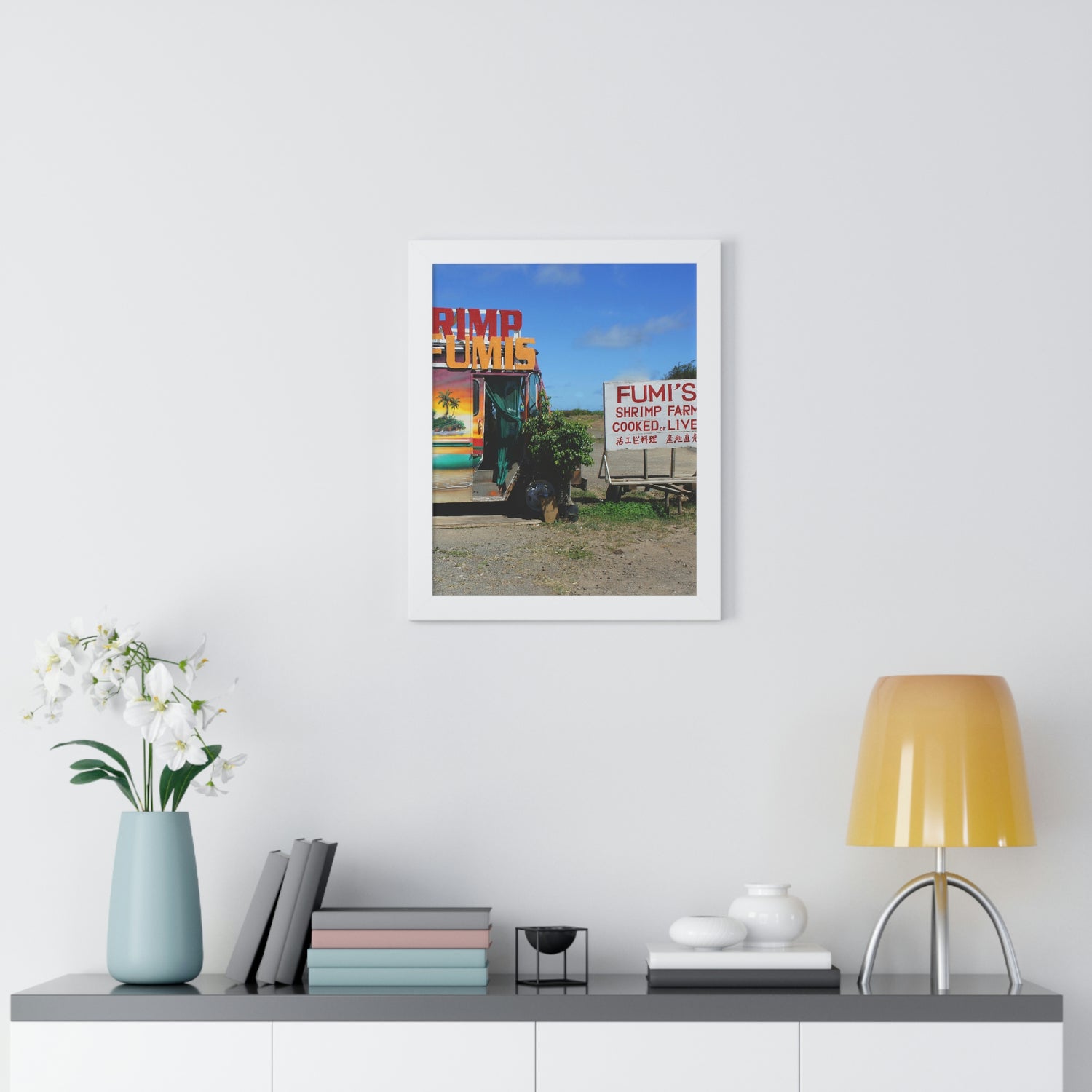 Kaulana Delights - Framed Vertical Poster - Fry1Productions