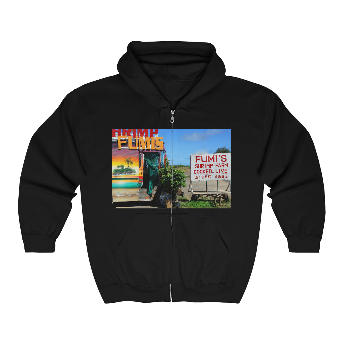 Kaulana Delights - Unisex Heavy Blend Full Zip Hooded Sweatshirt - Fry1Productions